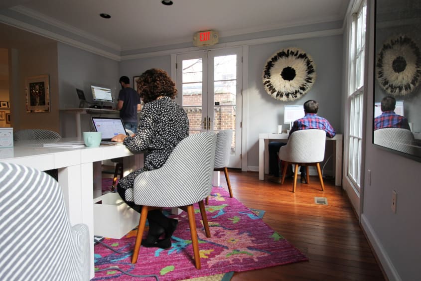 House Tour An Office in a Historic Home Apartment Therapy